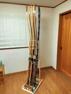 弓道　弓立て(折り畳み式・６張り用・送料込み)165 弓道 弓立て(折り畳み式・6張り用・送料込み)｜Yahoo!フリマ