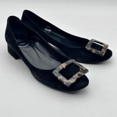 美品　Roger Vivier バックル付きハイヒール　37　玉虫　ブラウン 美品Roger Vivier バックル付きハイヒール37玉虫ブラウン