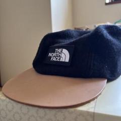 THE NORTH FACE 黒　キャップ　レザー