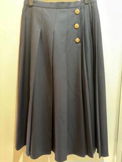 大人女性の MAXMARA 最終 新品 インポート品 スカート プリーツ ウール スカート