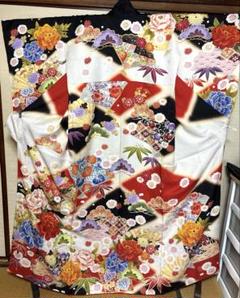 吉祥文様 花々柄振袖 身丈170 - メルカリ