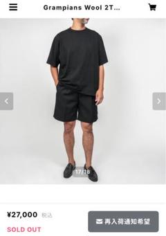 2025年最新】ovy grampians wool 2tuck wide shortsの人気