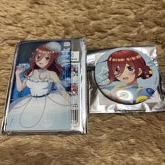 五等分の花嫁　三玖　缶バッジ　アクリルカード