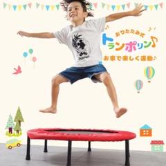 トランポリン 家庭用 子供 耐荷重 110kg 6本 足 ゴム で 安全 屋外