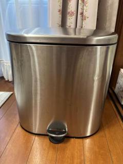 IKEAスタッペンSTABBENペダル式ゴミ箱ステンレススチール201