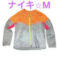 NIKE ナイキ ランニングウェア　オレンジ ピンク 白　Mサイズ 美品