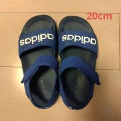 adidas キッズサンダル ブルー
