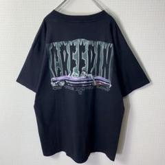 美品 90s Rollin Hard Tシャツ XL USA製 プリント1995