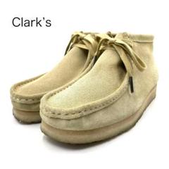 《未使用品》Clarks クラークス ワラビー ブーツ ベージュ UK5 1/2