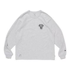 送料込★ダブルタップス× チャンピオン ロングスリーブ Tシャツ★Lサイズ WTAPS×Champion ロングスリーブTシャツ C8-U421 C8-U421 カーキ