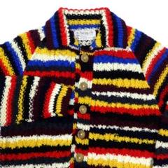 INVERALLAN インバーアラン マルチカラー 3A ニット カーディガン