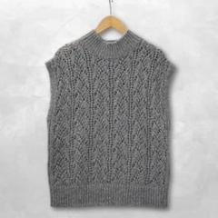【未使用】ダーマコレクション　ロングジレ　ベスト　ニット　ウール　リバー仕立て 楽天市場】SALE 脱マンネリ「 オトナジレ 」 体型カバー 【即納