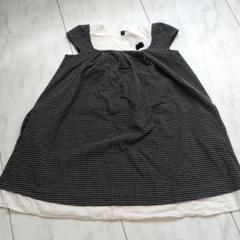 BeBe チェック柄ワンピース 140cm