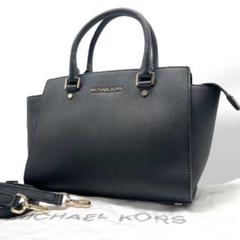 極美品 マイケルコース セルマ 2way ハンドバッグ ショルダーバッグ レザー