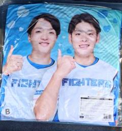 日ハム 推しペアオリジナルクッション 郡司裕也選手と野村佑希