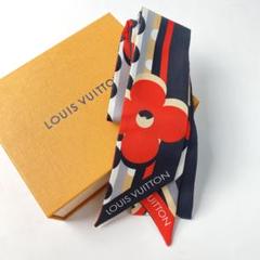 美品 ルイ ヴィトン LOUIS VUITTON バンドーBB スカーフ 訳あり