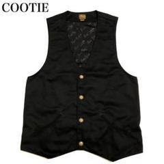 COOTIE/クーティー。 エンジニア.ワークベスト。 ブラック系。