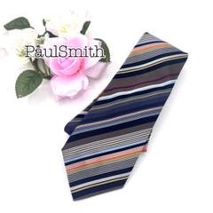 PaulSmith ポールスミス　マルチストライプ　ネクタイ　ジャガード　メンズ