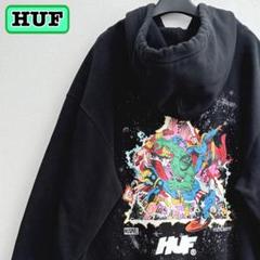 即完売品】HUF×marvelハフマーベルアベンジャーズパーカーL