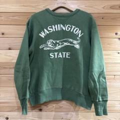 ウエアハウス　スウェット42 WAREHOUSE ウエアハウス ステンシルプリント 両V クルーネック