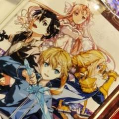 パチンコ　ソードアートオンラインSAO アクリルキーホルダー アスナ キリト パチンコ ソードアートオンラインSAO アクリルキーホルダー