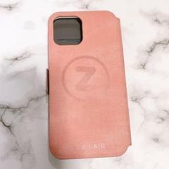 iPhone12 Pro Max ケース サーモンピンク 磁気接続 マグネット