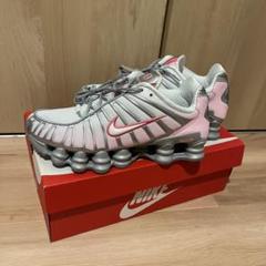 早い者勝ちWMNS NIKE SHOX TL 7 グレー/ピンク