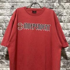 INDEPENDENT Tシャツ インディペンデント スケーター RED ②⑥