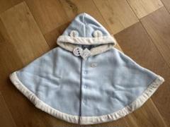 ミキハウス　ポンチョ　mikiHOUSE 防寒着　70cm 80cm 90cm