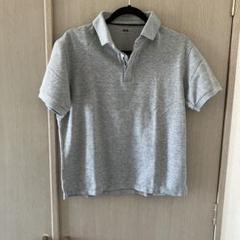 UNIQLO グレー ポロシャツ M