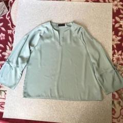 GANNI ガニー メッシュタートルネック トップス グリーン XSサイズ ...