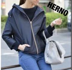 雑誌掲載* HERNO ヘルノ GC000408D はっ水 ポリエステル テクノ