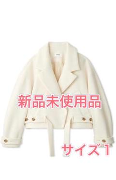 お値下げ‼️完売品！！【新品未使用品】スナイデル ショートブルゾン ホワイト お値下げ‼️完売品！！【新品未使用品】スナイデル ショート