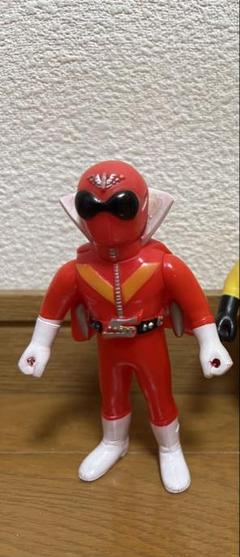 ★超希少★ ポピー ダイヤモンドアイ ソフビ 当時物 旧バンダイ 特撮ヒーロー 当時物 ダイヤモンドアイ 無版権 ソフビ 旧バンダイ ポピー