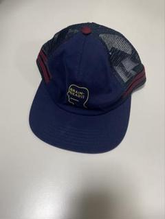 ［最終値下げ］BRAIN DEAD キャップ レッド/ブラウン セール】BRAIN DEAD / ブレインデッド LOGOHEAD LONGBRIM HAT