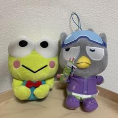 【美品】けろけろけろっぴ ぬいぐるみ／バッドばつ丸 スプラッシュパーティドール