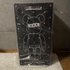 Q ベアブリック シリーズ36 GOD SELECTION XXX　黒100% Medicom BE＠RBRICK God Selection XXX Black Clear 100% 400