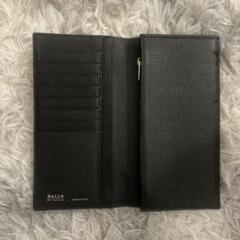 【美品】BALLY バリー トレインスポティング 長財布 ロングウォレット 黒 美品】BALLY バリー トレインスポティング 長財布 ロング