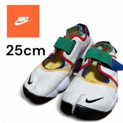 NIKE エアーリフト 限定マルチカラー 25cm ホワイト サンダル NIKE エアーリフト 限定マルチカラー 25cm ホワイト サンダル