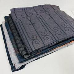 大島紬 着物 正絹 5着 まとめ売り リメイク材料 S-746 - メルカリ