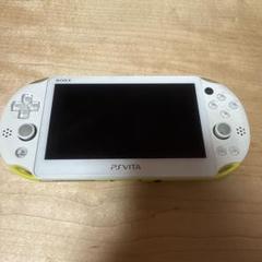 PSVita 本体 ライムグリーン／ホワイト PCH-2000 限定カラー 美品