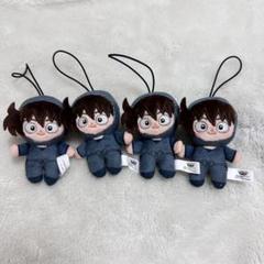 忍たま乱太郎　ほわぬい　土井半助　ぬいぐるみ　マスコット　4個セット 新品正規品 vol.1 ほわぬい 忍たま乱太郎 劇場版 土井半助