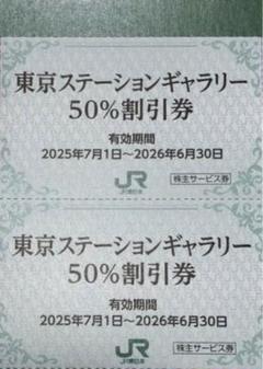 東京ステーションギャラリー　入館割引券　50%割引券　2枚のサムネイル