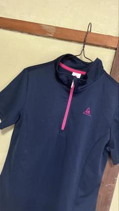★着用少★ルコック★ lecoq SPORTIF★ネイビーシャツ