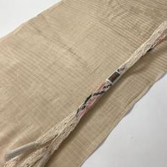 【春】21127o 和装小物　帯締め帯揚げセット　夏物　正絹　帯揚 帯締　夏着物のサムネイル