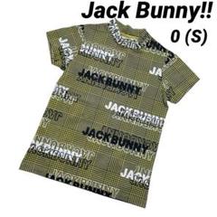 【新品】Jack Bunny!!　半袖　ハイネックシャツ　0　レディース　ゴルフ
