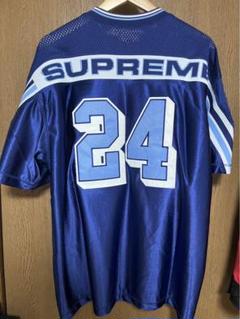 Supreme Jacquard Rib Football Jersey ブルー