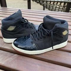 NIKE ナイキ スニーカー エアジョーダン1 レトロ95 黒赤
