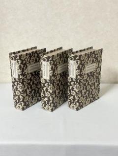 新品3個セット◆ブックボックスＬ　アレンジボックス　本型　ディスプレイ