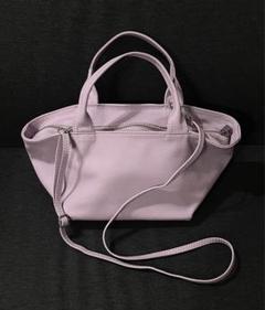 A.la Malva アラマルヴァ 本革レザー 巾着バッグ ホワイト 美品
